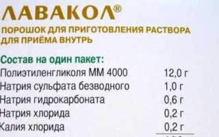 Лавакол: инструкция, как принимать перед колоноскопией