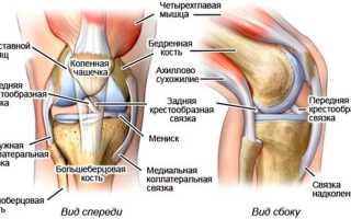 Боль в колене при сгибании — основные причины