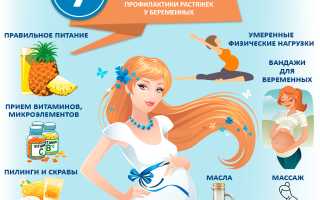 Как не допустить появление растяжек при беременности: средства и методы профилактики