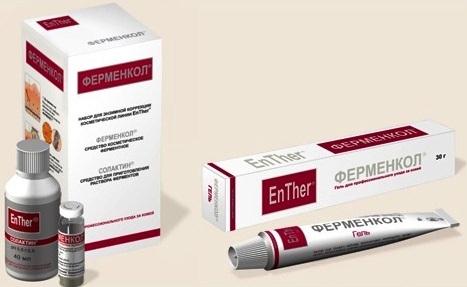 Ферменкол гель от растяжек