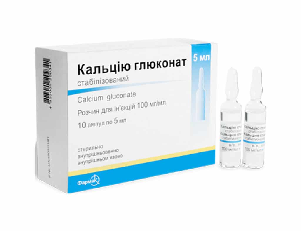 Глюконат кальция