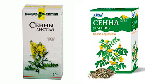 Очищение кишечника сенной