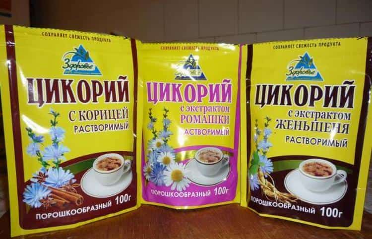 Самый распространенный, наверное, растворимый цикорий.