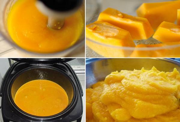 Способы приготовление пюре из тыквы