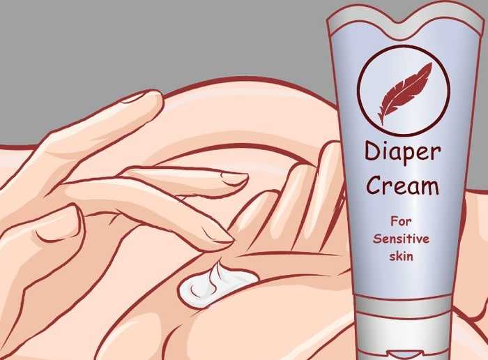 Применение крема Как правильно наносить детский крем под подгузник
