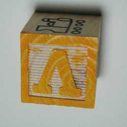 Кубик с буквой Л Игровые кубики помогут с освоением новых букв