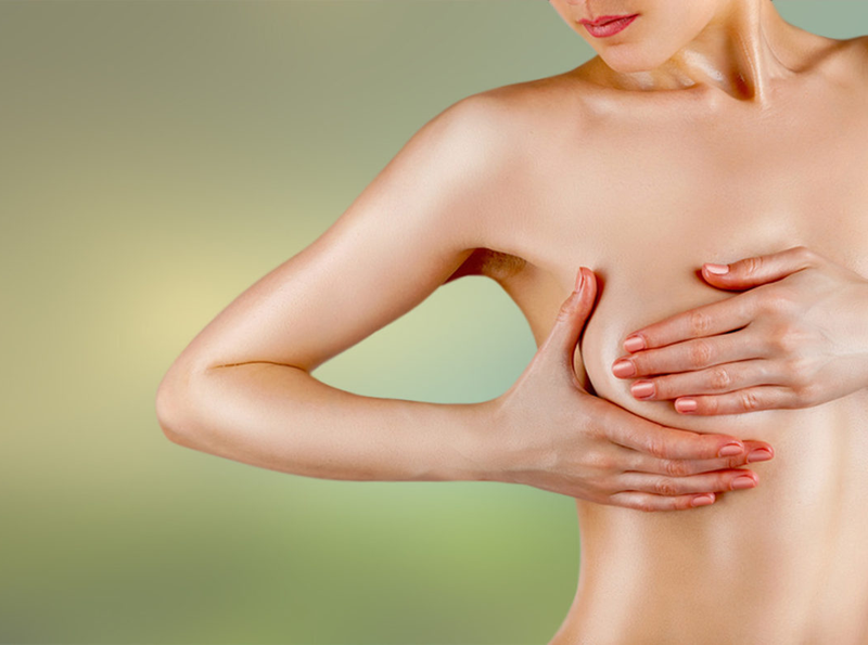 Массаж груди для увеличения лактации0