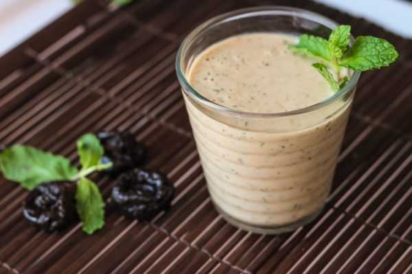 Йогурт с черносливом вкусен