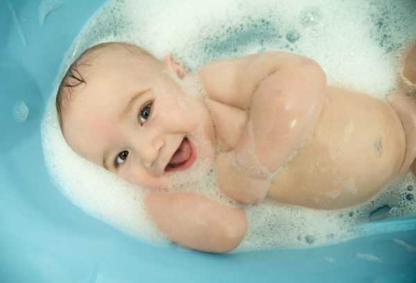 Гигиена важна для трехмесячного ребенка