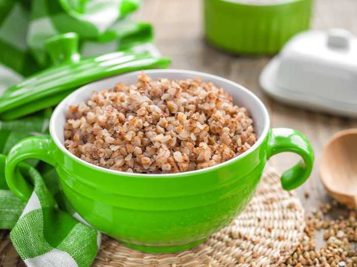 Вареная гречневая каша Полезная гречневая каша для добавления в рацион малыша