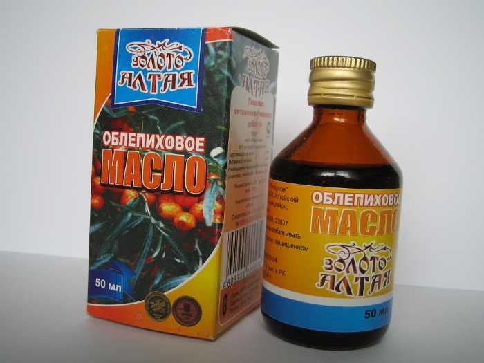 Облепиховое масло Облепиховое масло для устранения болевых симптомов
