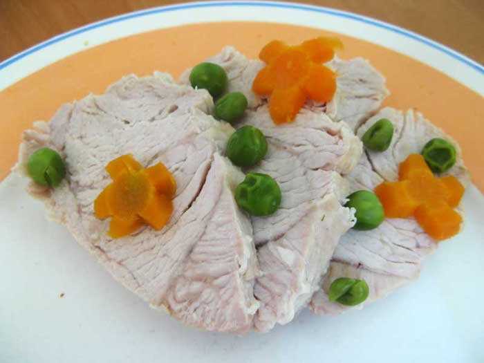 Мясо с овощами Блюдо из птицы с овощами