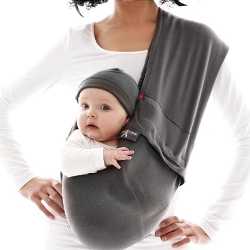 Ребенок в май-слинге Май-слинг из ткани для переноски ребенка