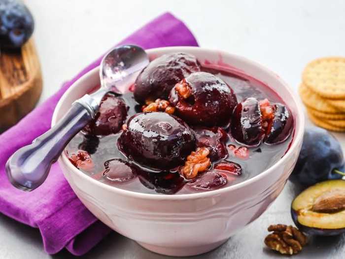 Сливовое варенье Варенье из сливы с грецкими орехами на ужин