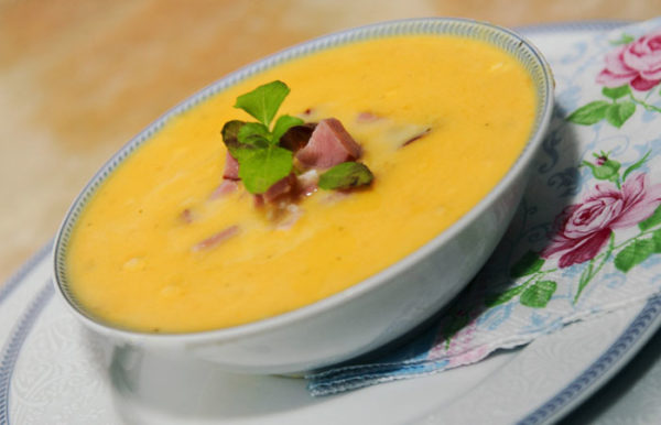 Молочно-тыквенный суп